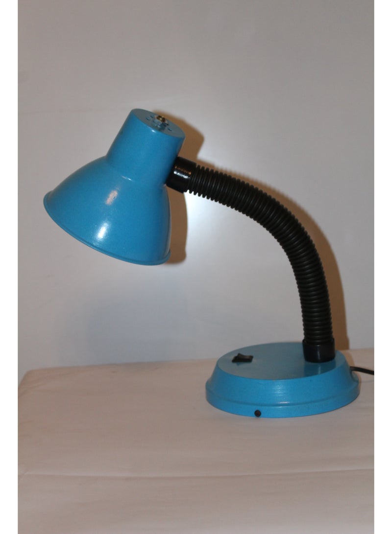 Table lamp with flexible arm moves 360 degree-baby blue color - Image 3